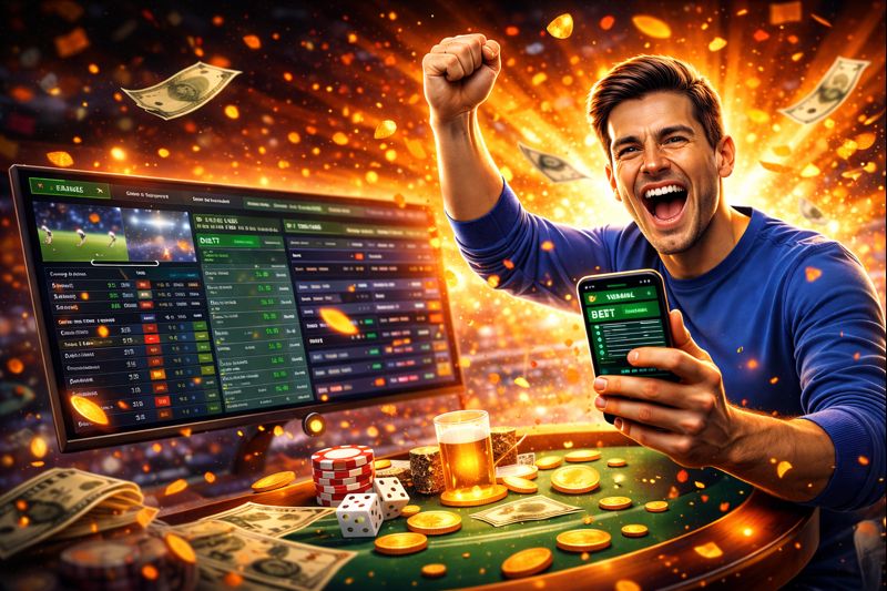 Wide brand visual showing neon accents, diagonal wipes, and UI motion cues